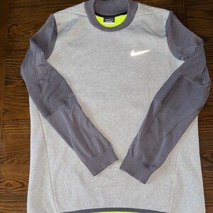 Nike Golf Gray Outerwear Crewneck